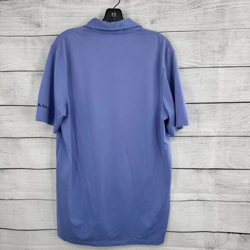 Ralph Lauren RLX Men's Blue Performance Polo Shirt Breathable Comfort Size Small